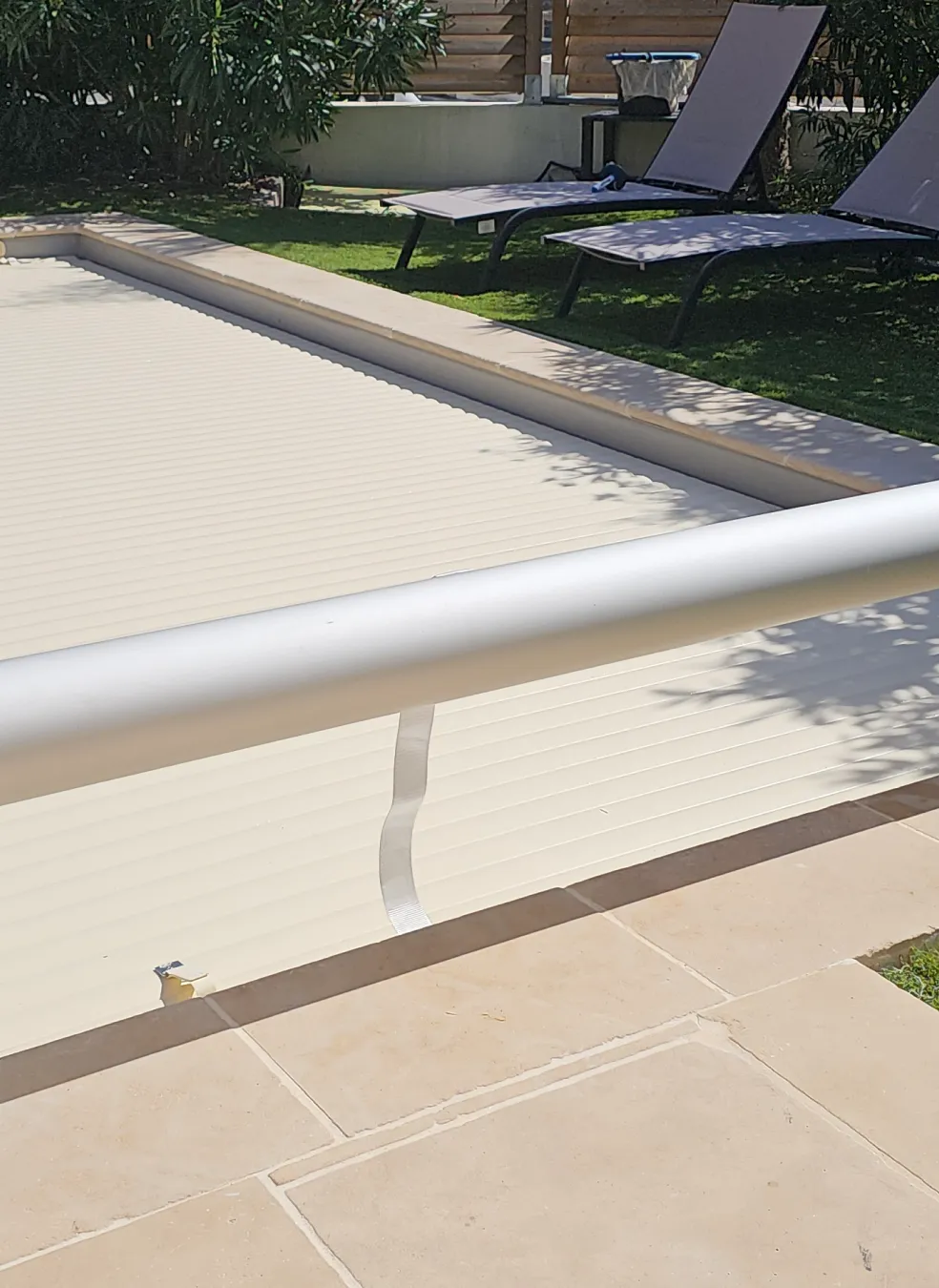 Capaxion Volet Roulant Piscine Marseille AC150 Couleur SABLE AQUALIFE 1 1