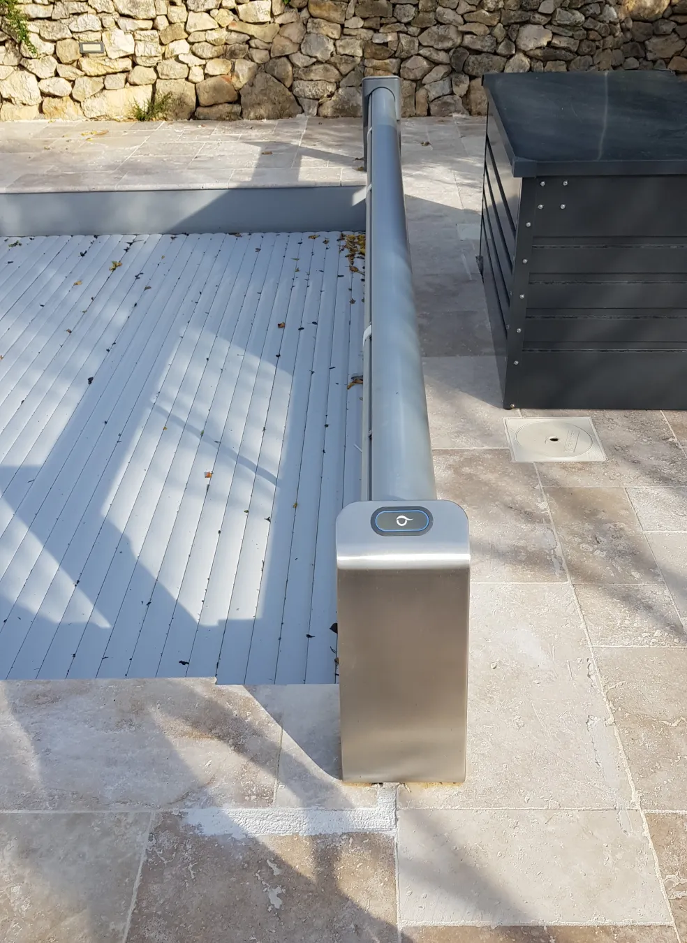 Capaxion Volet Roulant Piscine Marseille AC300 INOX Aqualife 1 1